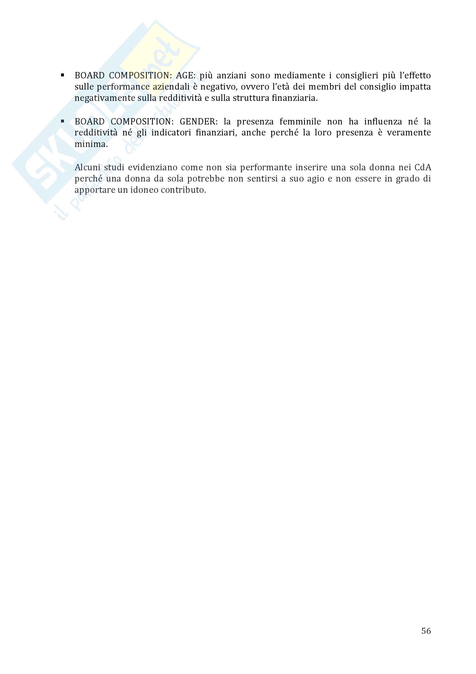 Corporate governance Pag. 56