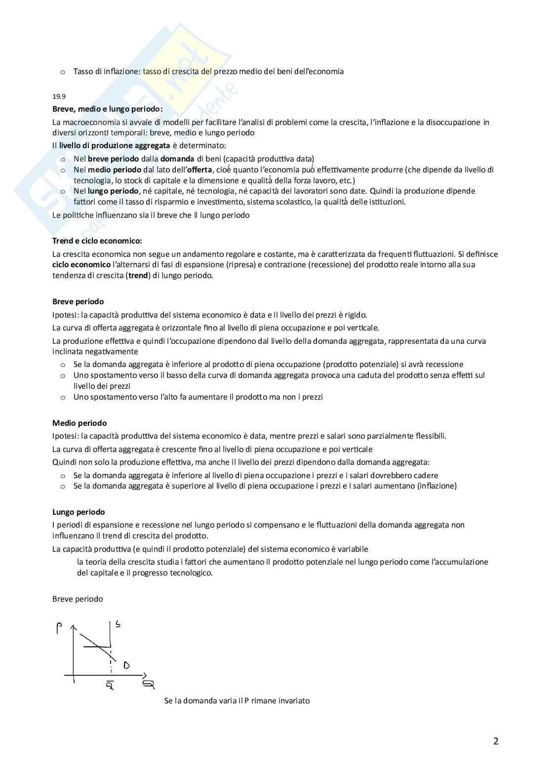 Appunti Mmacroeconomia  Pag. 2