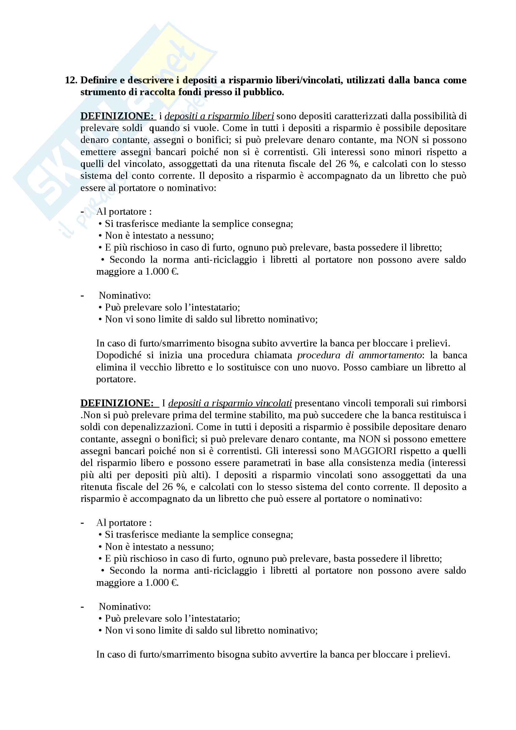 Domande e risposte esame Pag. 6