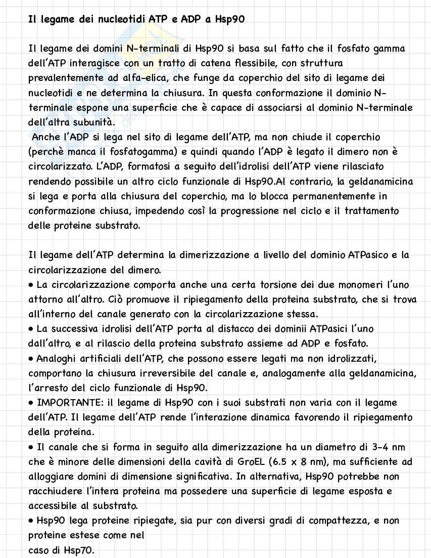 Funzioni e dinamica delle proteine intracellulari Pag. 21