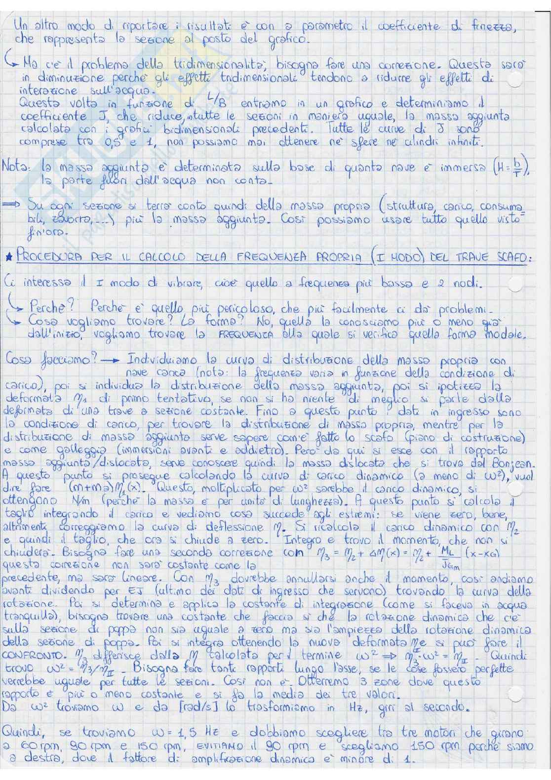 Appunti esame Costruzioni Navali 3 (CN3) con domande frequenti Pag. 26