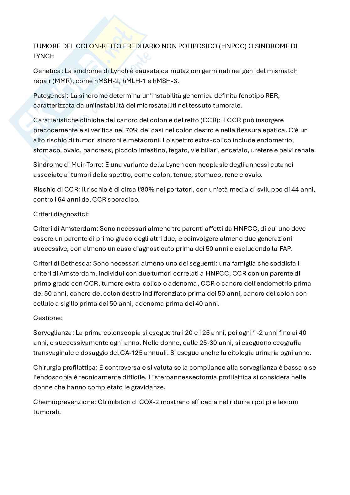 Tumori endo-familiari Pag. 6