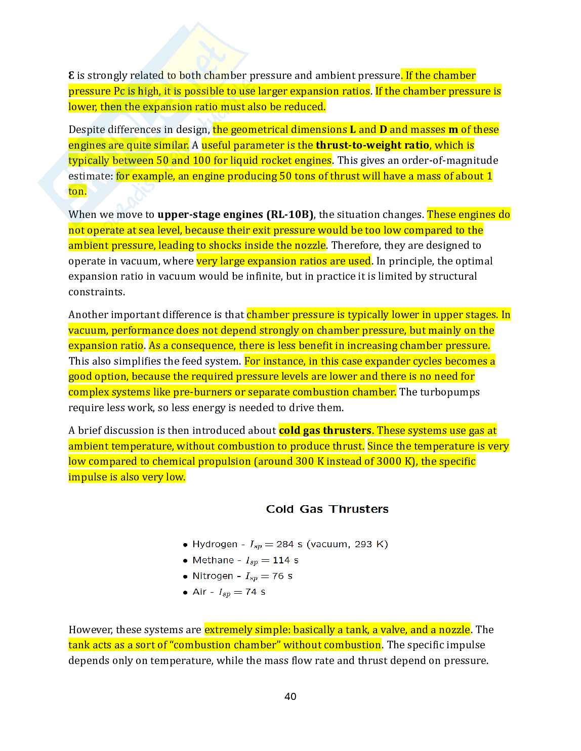 Introduction to space systems - Appunti Pag. 41