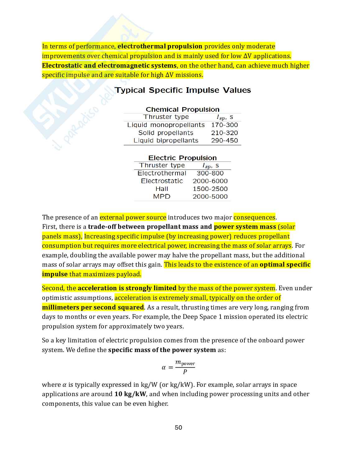 Introduction to space systems - Appunti Pag. 51