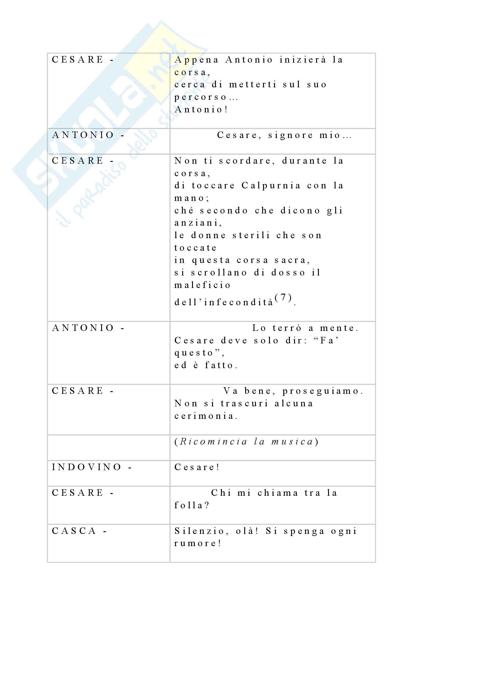 Tecniche espressive e composizione testi in italiano - Giulio Cesare con note preliminari Pag. 11
