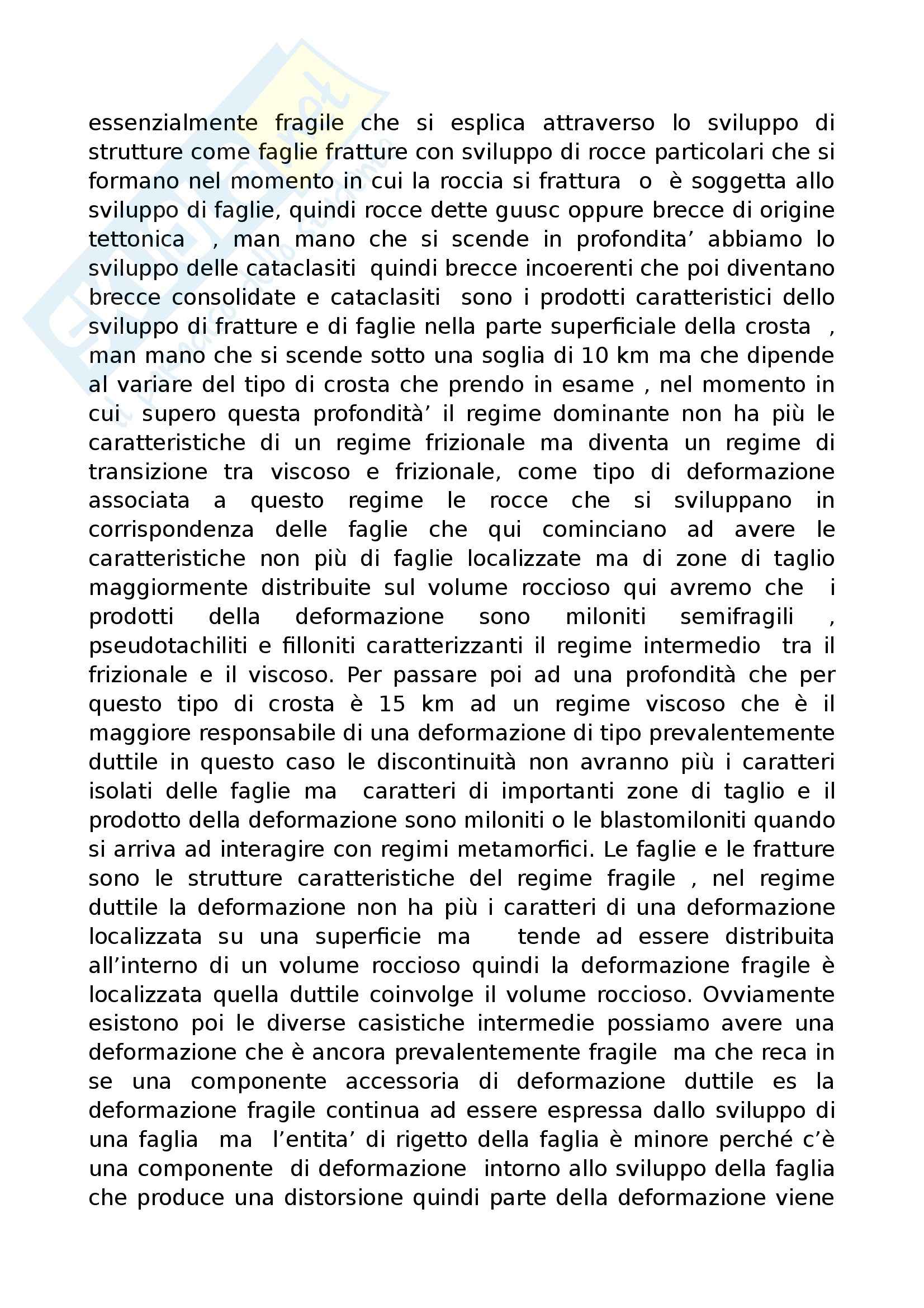 Fondamenti di geologia - tettonica a placche nel dettaglio Pag. 11
