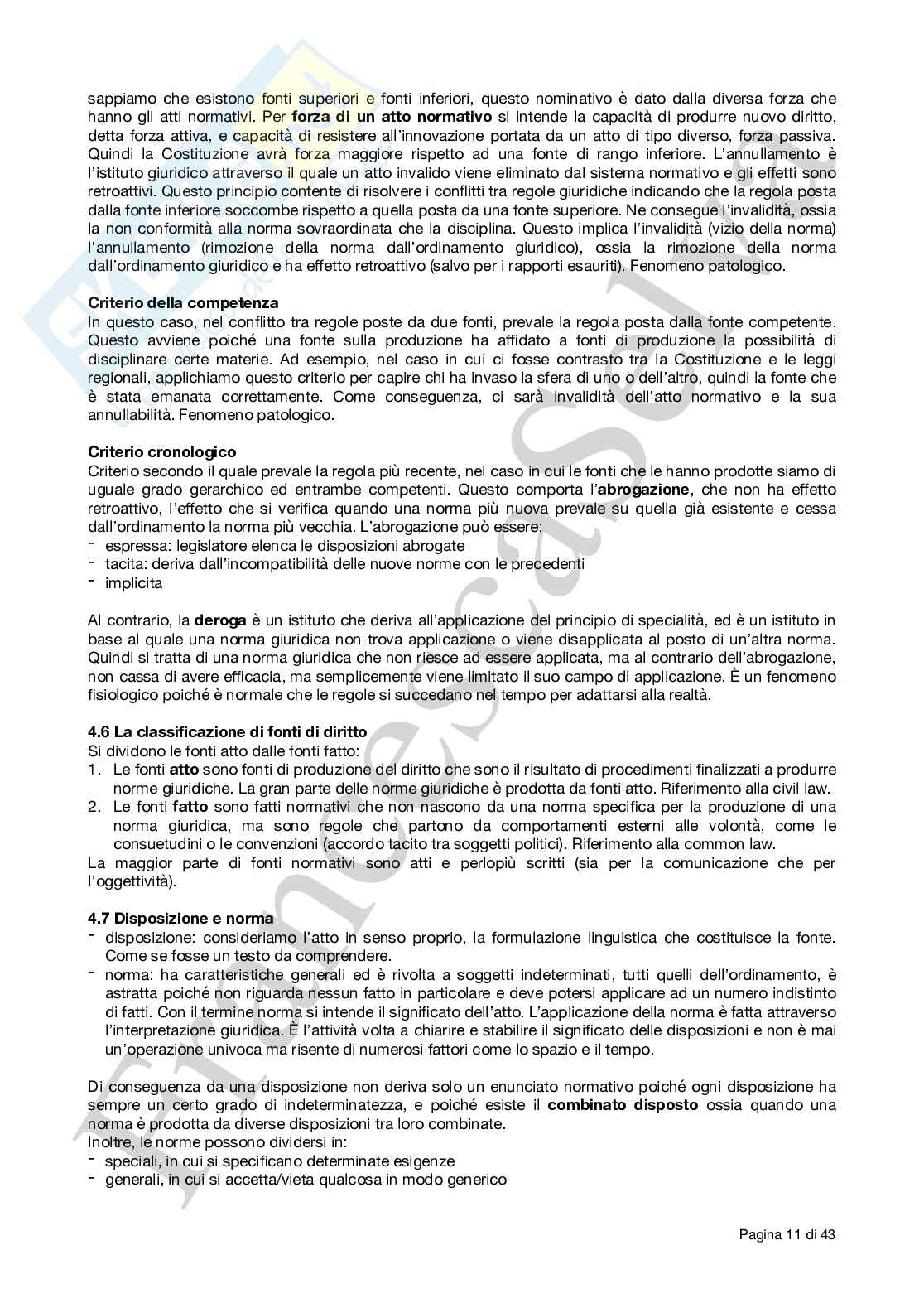 Riassunto esame Diritto pubblico, Prof. Golino Claudia, libro consigliato Istituzioni di diritto pubblico, Tania Groppi, Andrea Simoncini Pag. 11