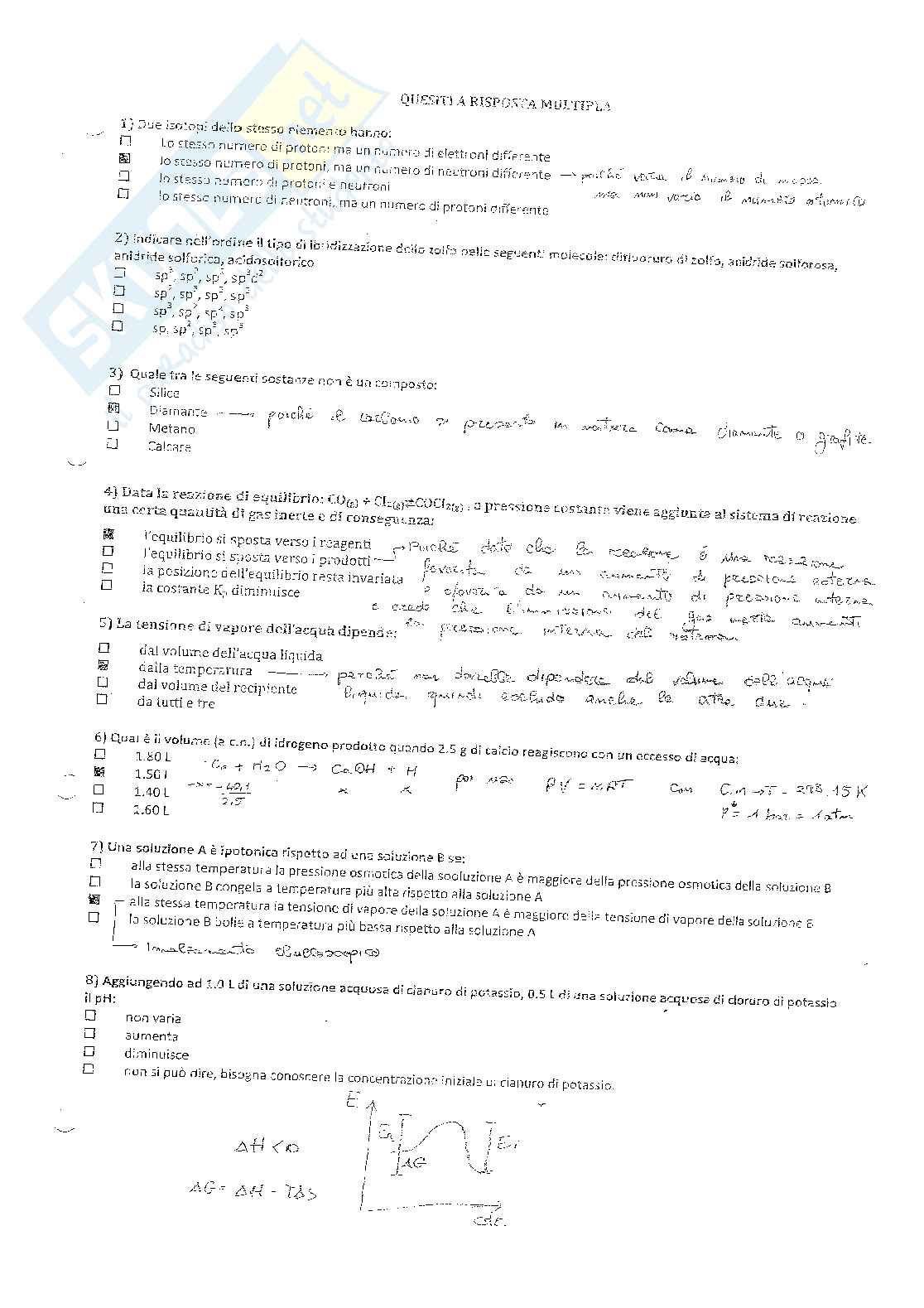 Esercizi svolti di Chimica Pag. 2