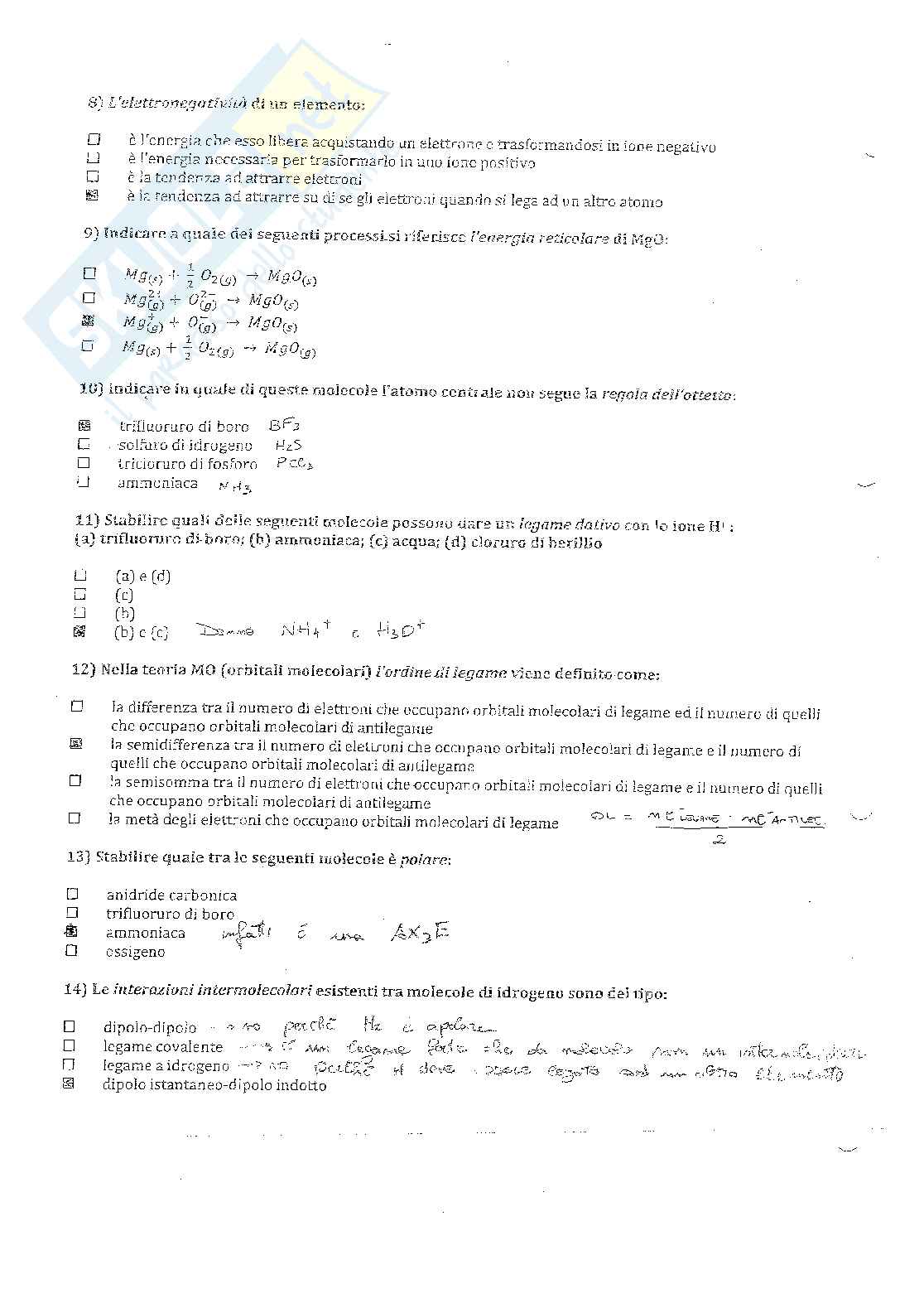 Esercizi svolti di Chimica Pag. 21