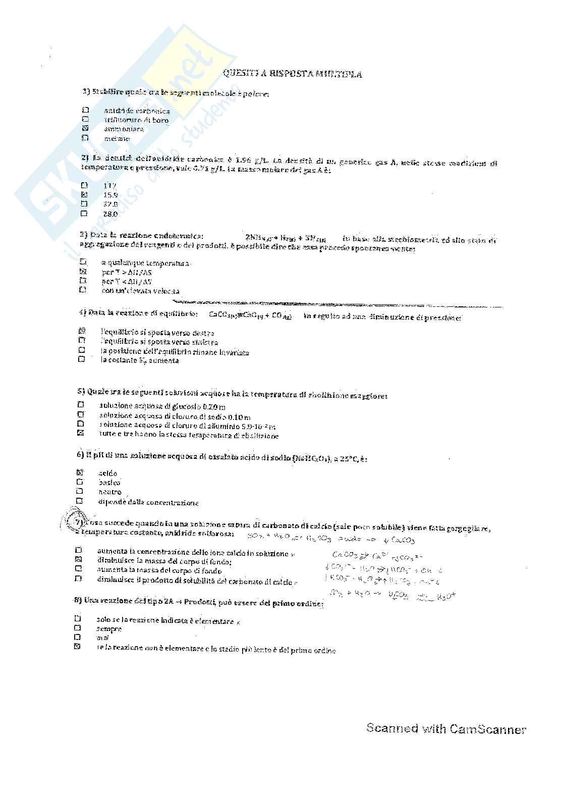 Esercizi svolti di Chimica Pag. 36