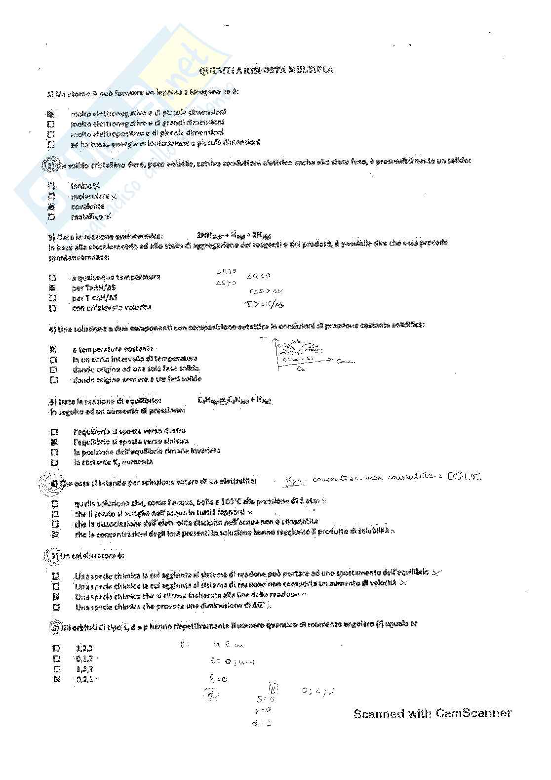 Esercizi svolti di Chimica Pag. 41