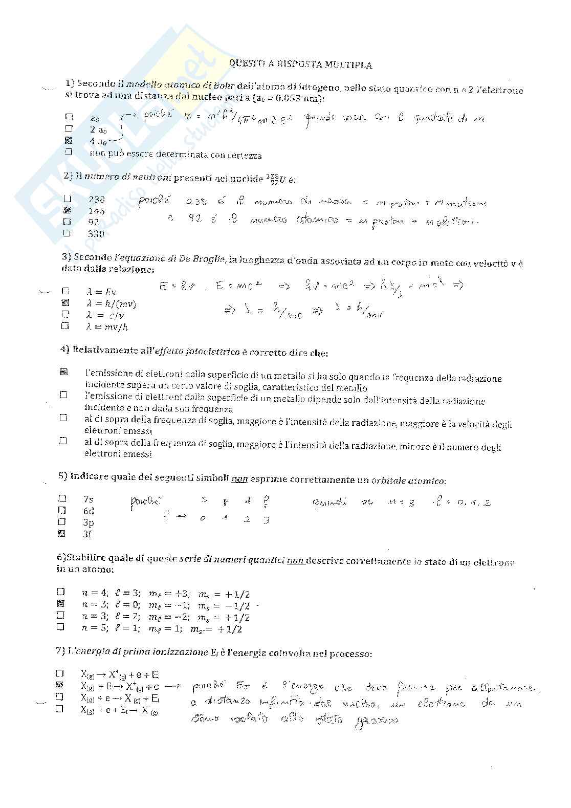Esercizi svolti di Chimica Pag. 56