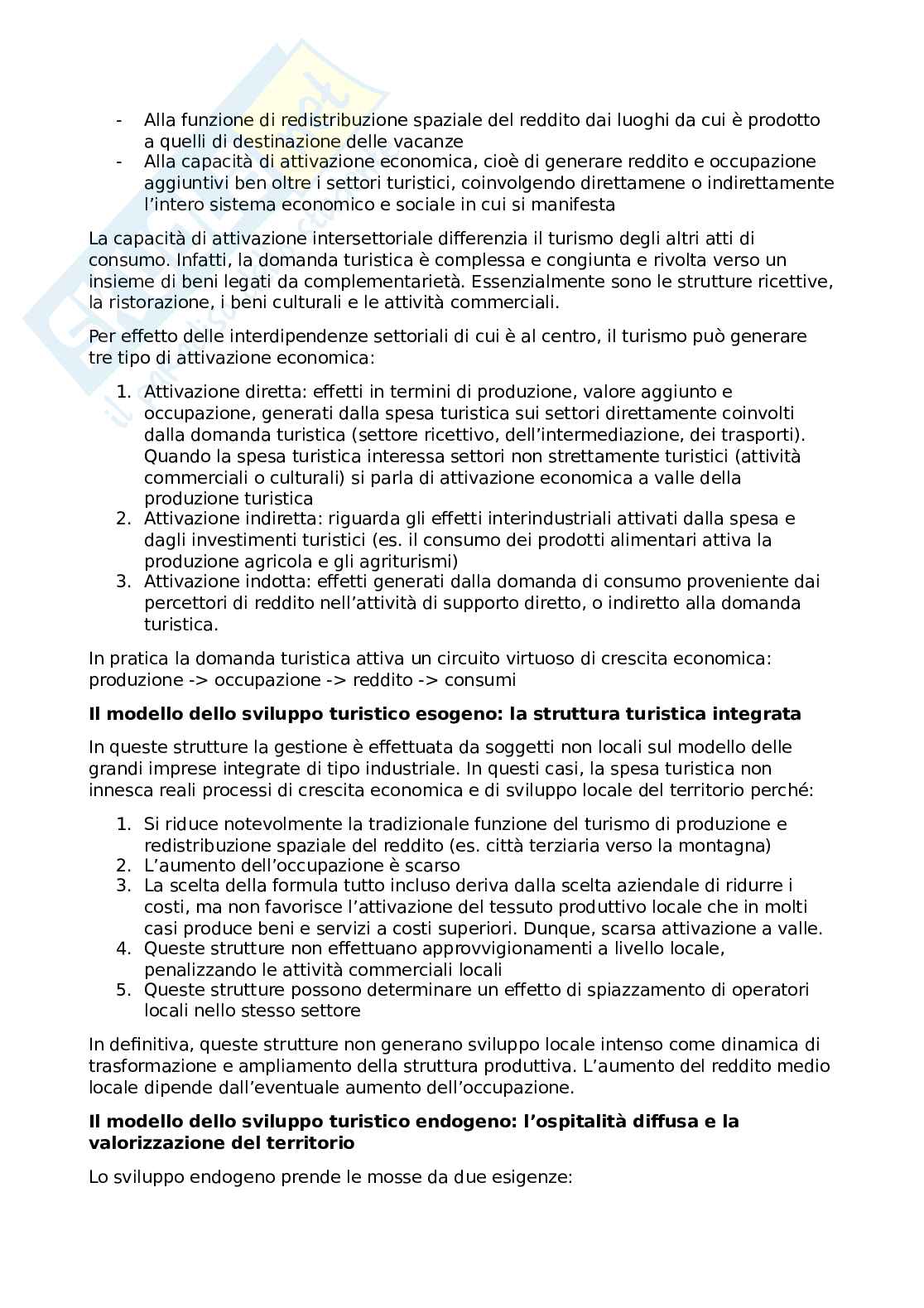Politiche del turismo Pag. 36