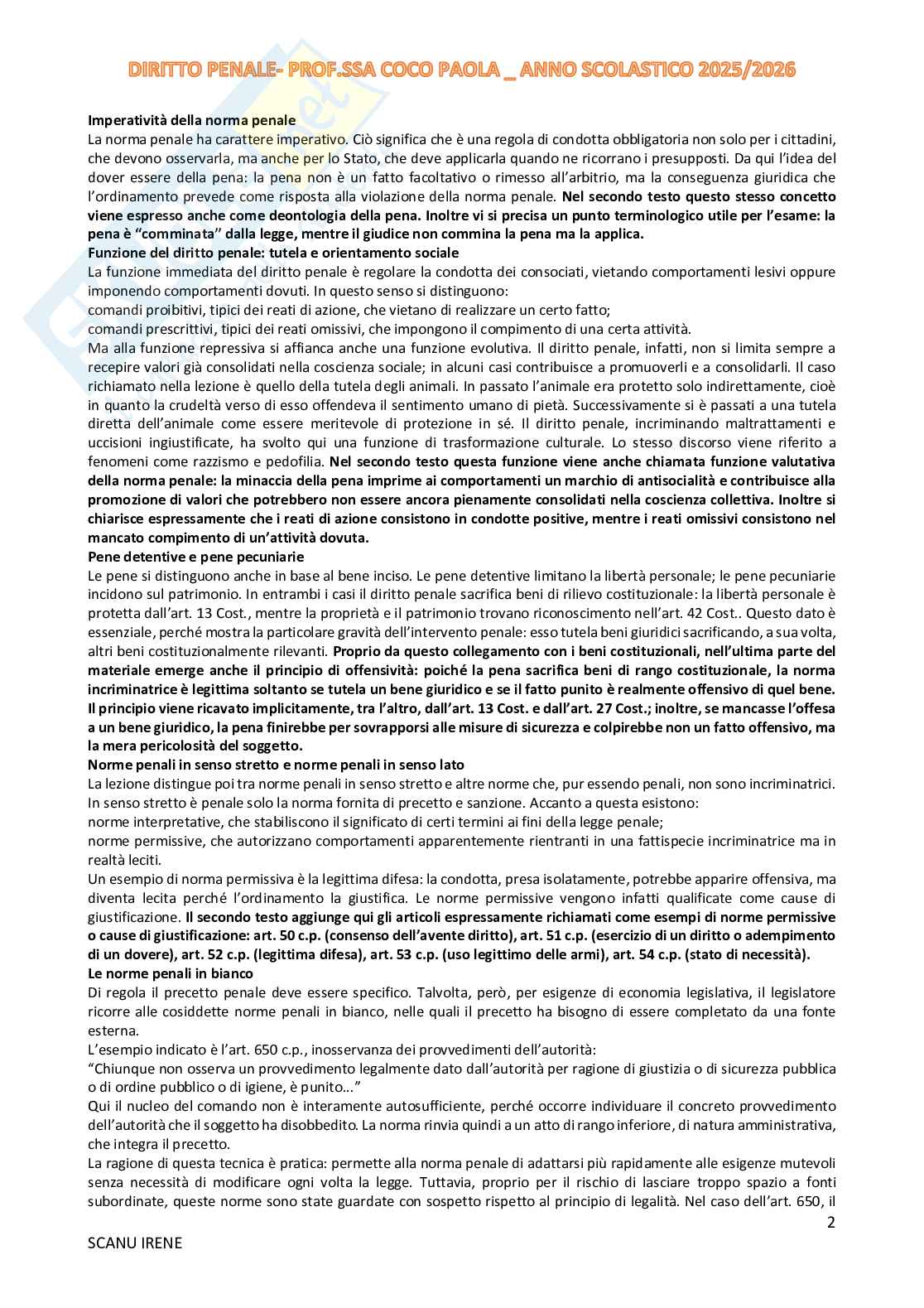 Appunti diritto penale Pag. 2