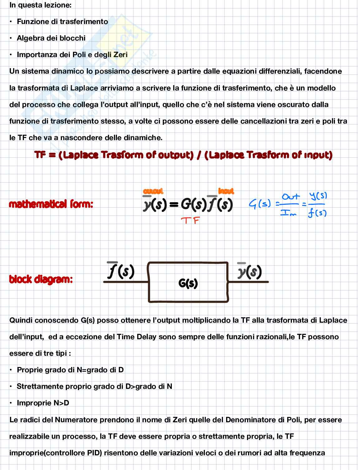 Appunti di Modellistica matematica 2 Pag. 1