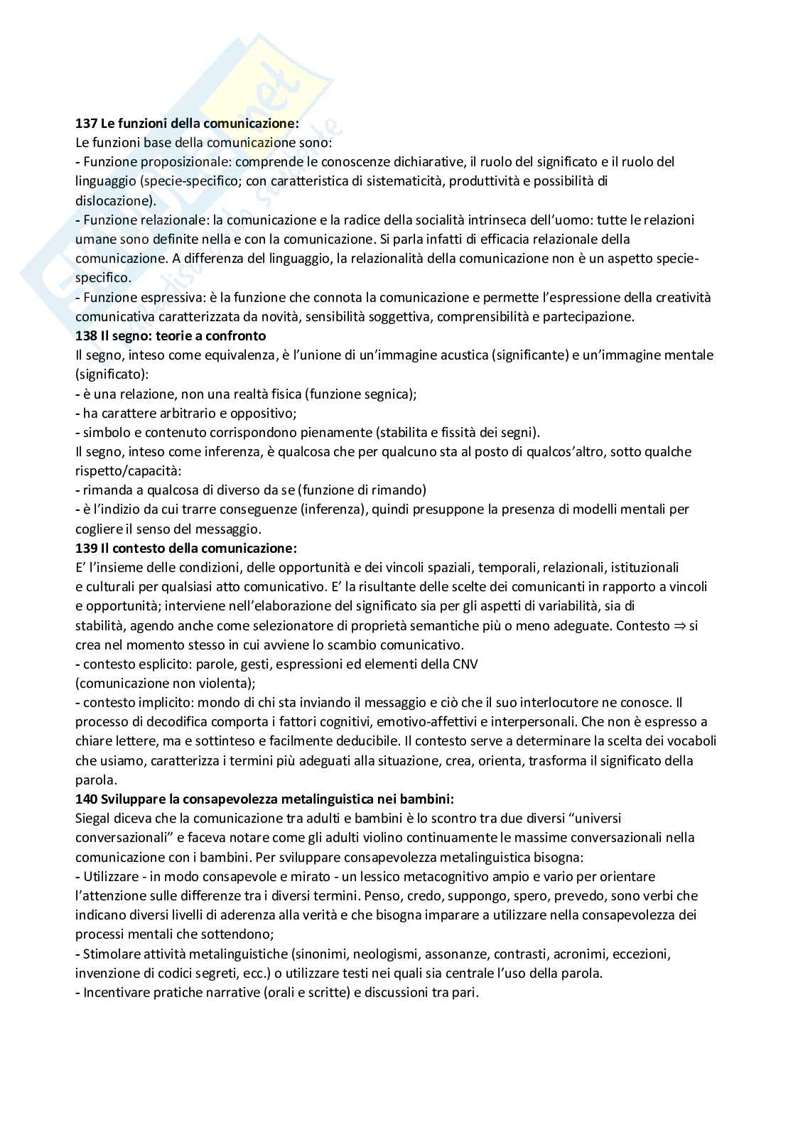 Paniere domande aperte Psicologia Generale e dell'attività fisica Pag. 31