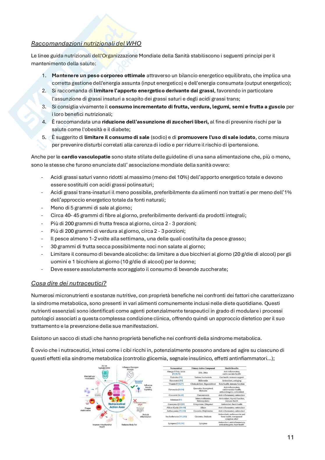 Principi di medicina e nutrizione Pag. 11