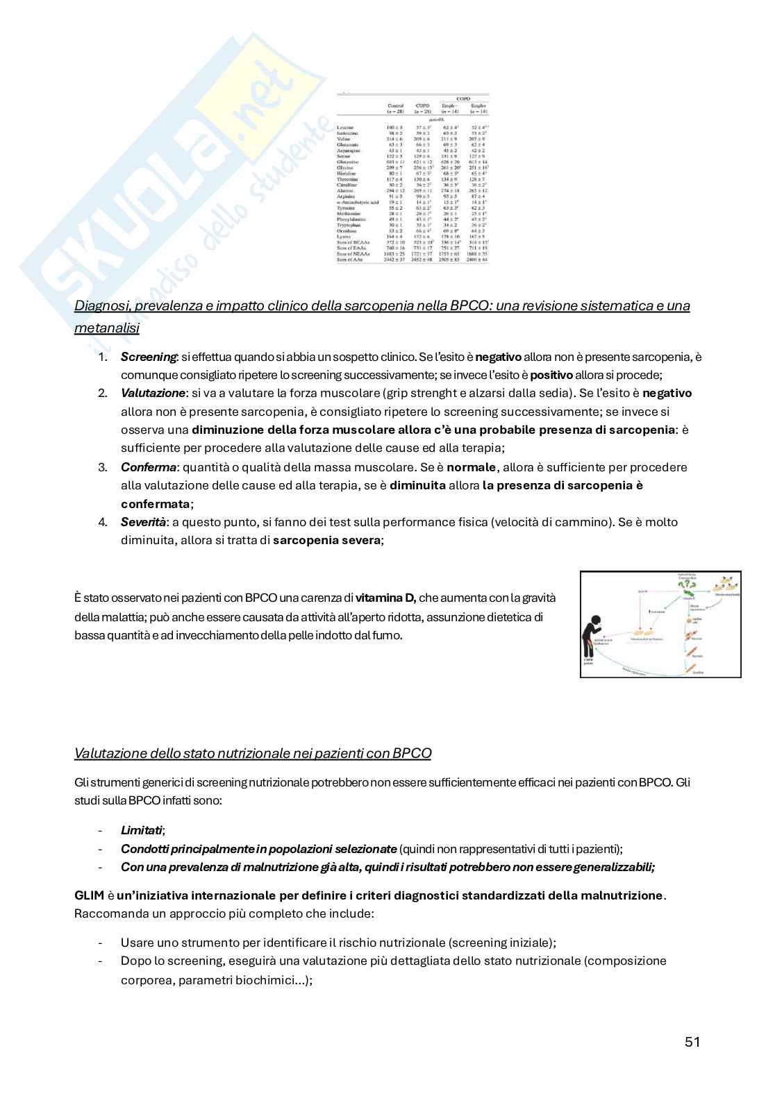 Principi di medicina e nutrizione Pag. 51