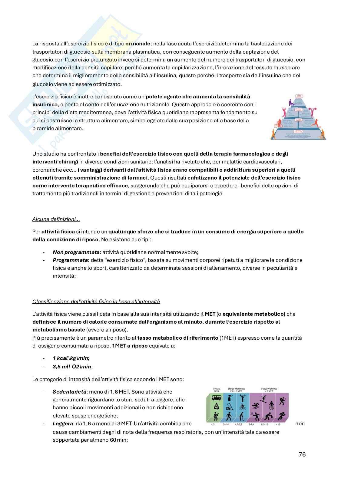 Principi di medicina e nutrizione Pag. 76