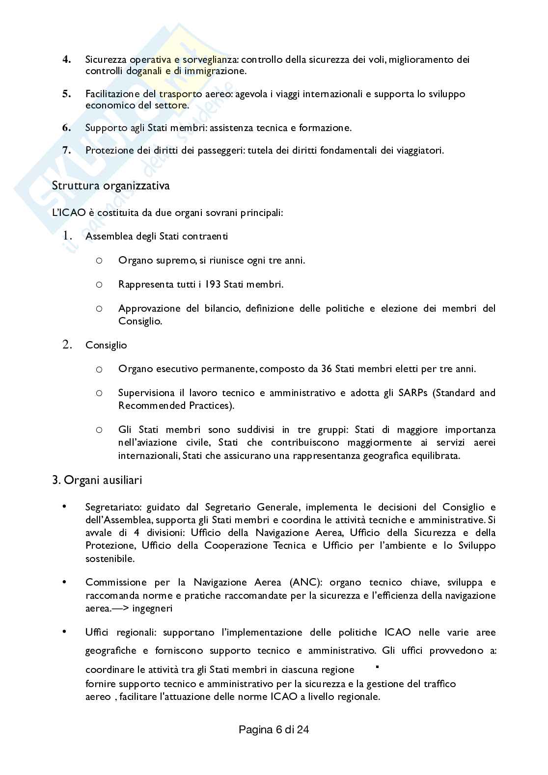 Appunti Aeroporti e trasporto aereo Pag. 6