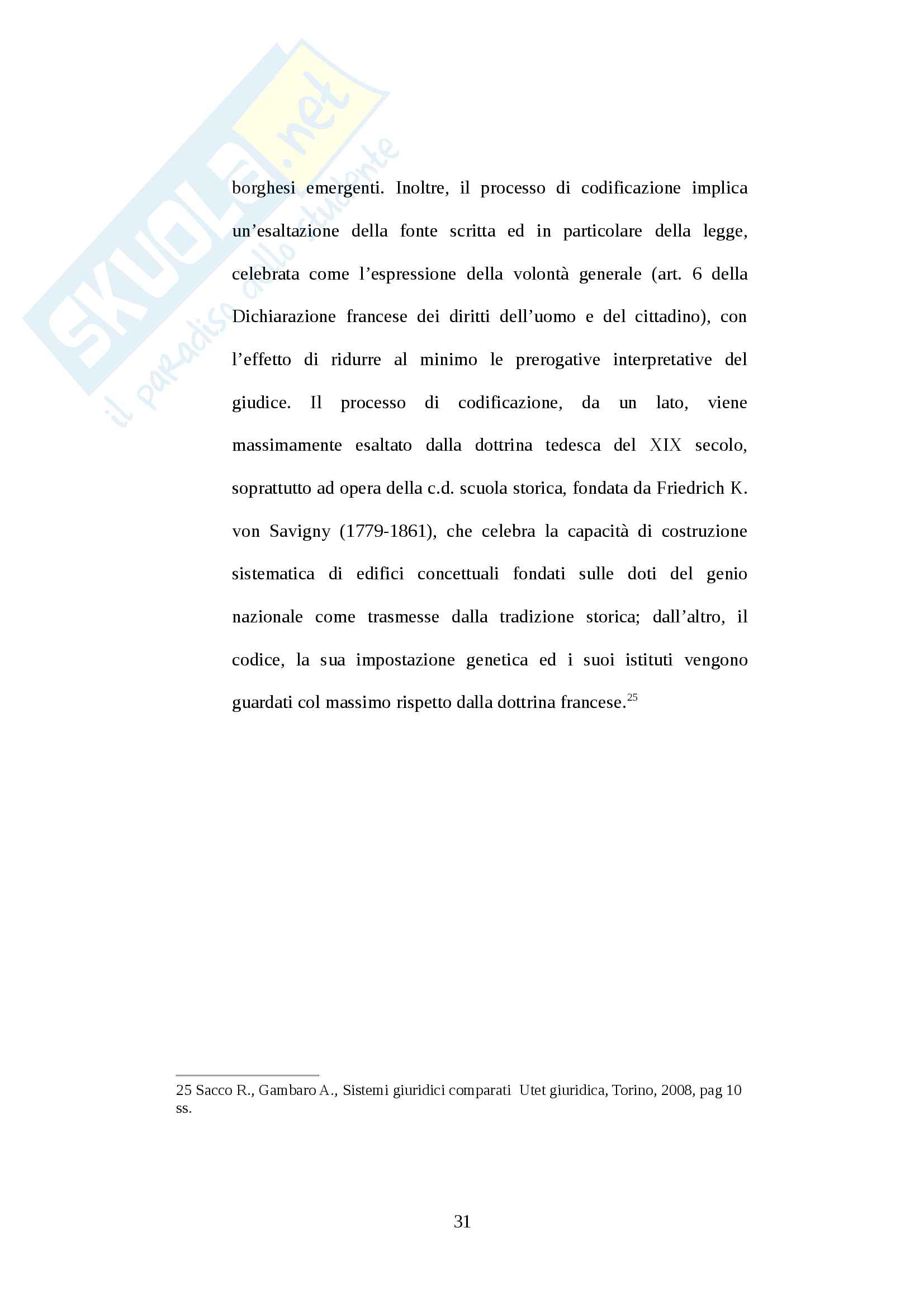 L’organizzazione giudiziaria in un Paese di Civil Law (Francia) a confronto con un Paese di Common Law (Canada) Pag. 31