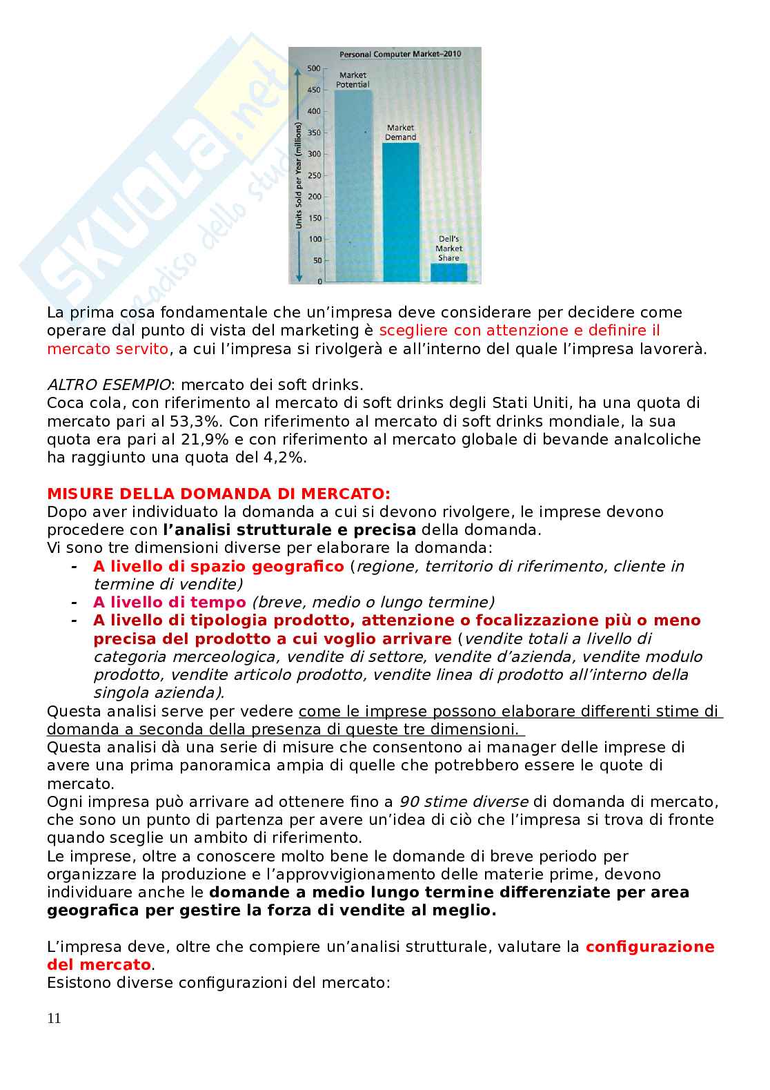 Marketing metrics  Pag. 11