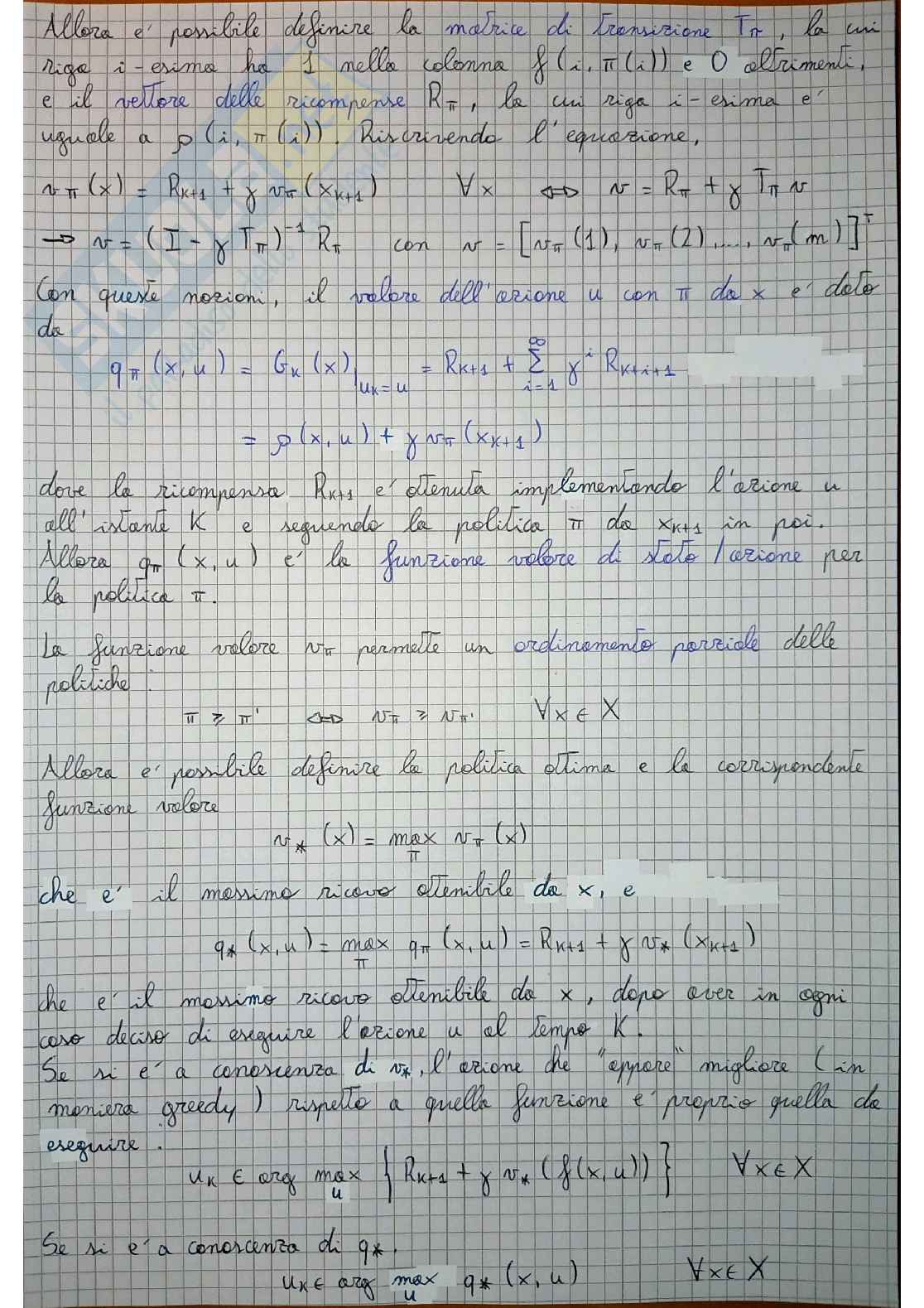 Appunti Ottimizzazione nei sistemi di controllo 1 Pag. 31