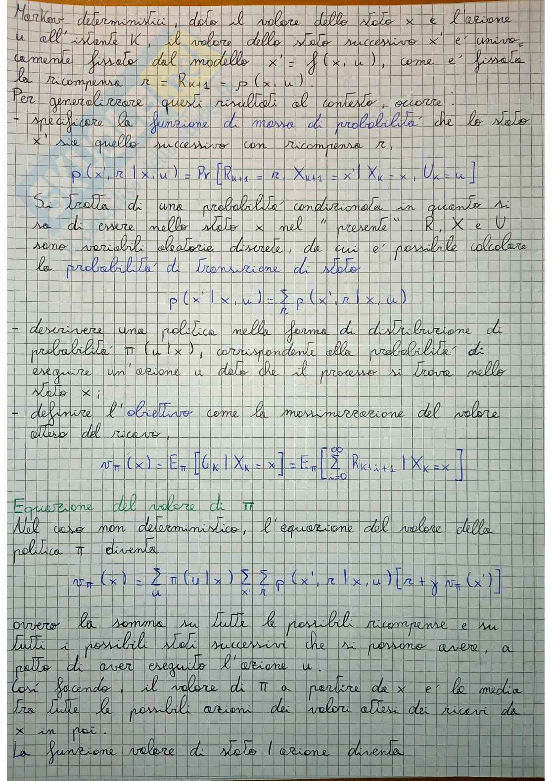 Appunti Ottimizzazione nei sistemi di controllo 1 Pag. 36