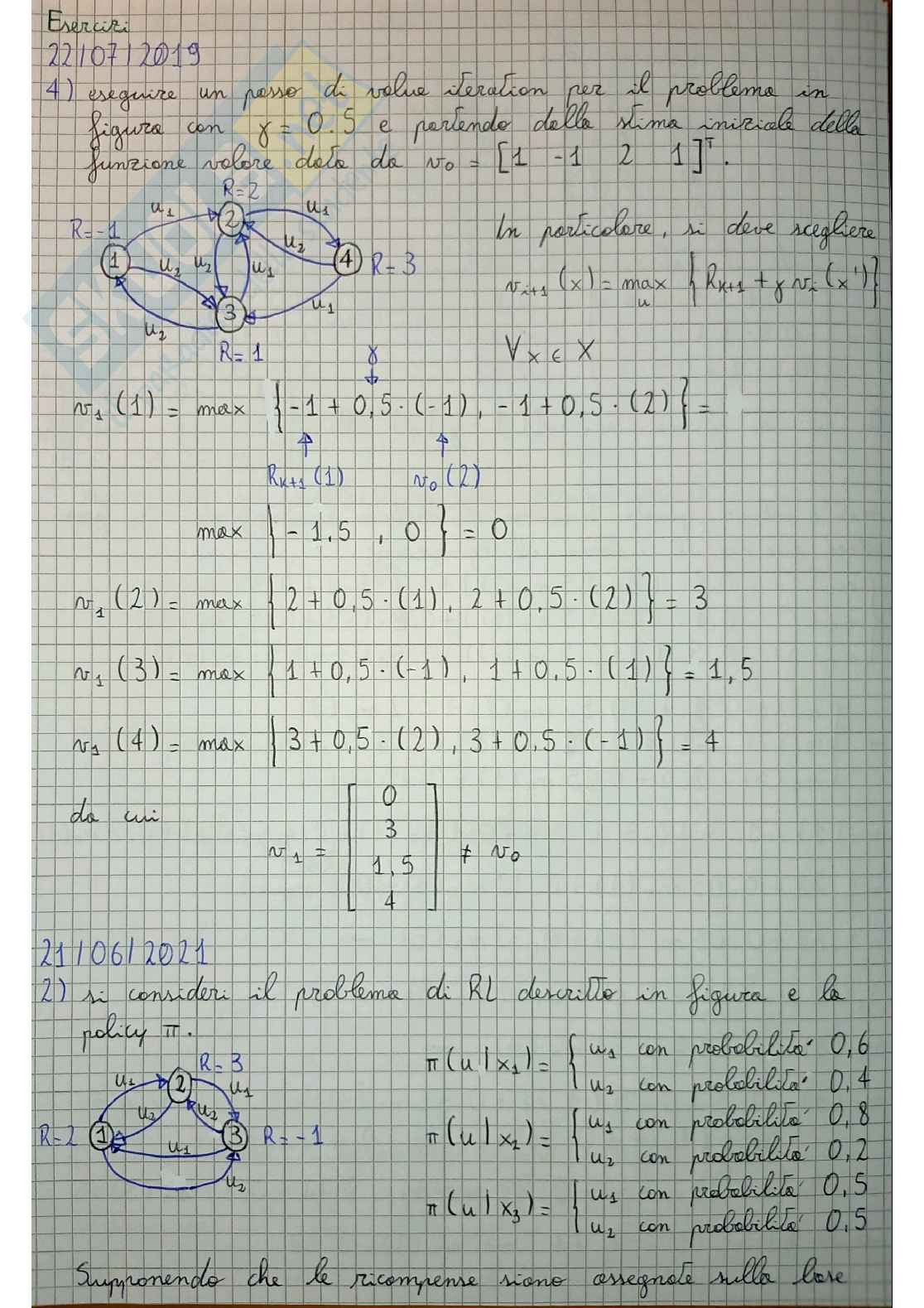 Appunti Ottimizzazione nei sistemi di controllo 1 Pag. 41