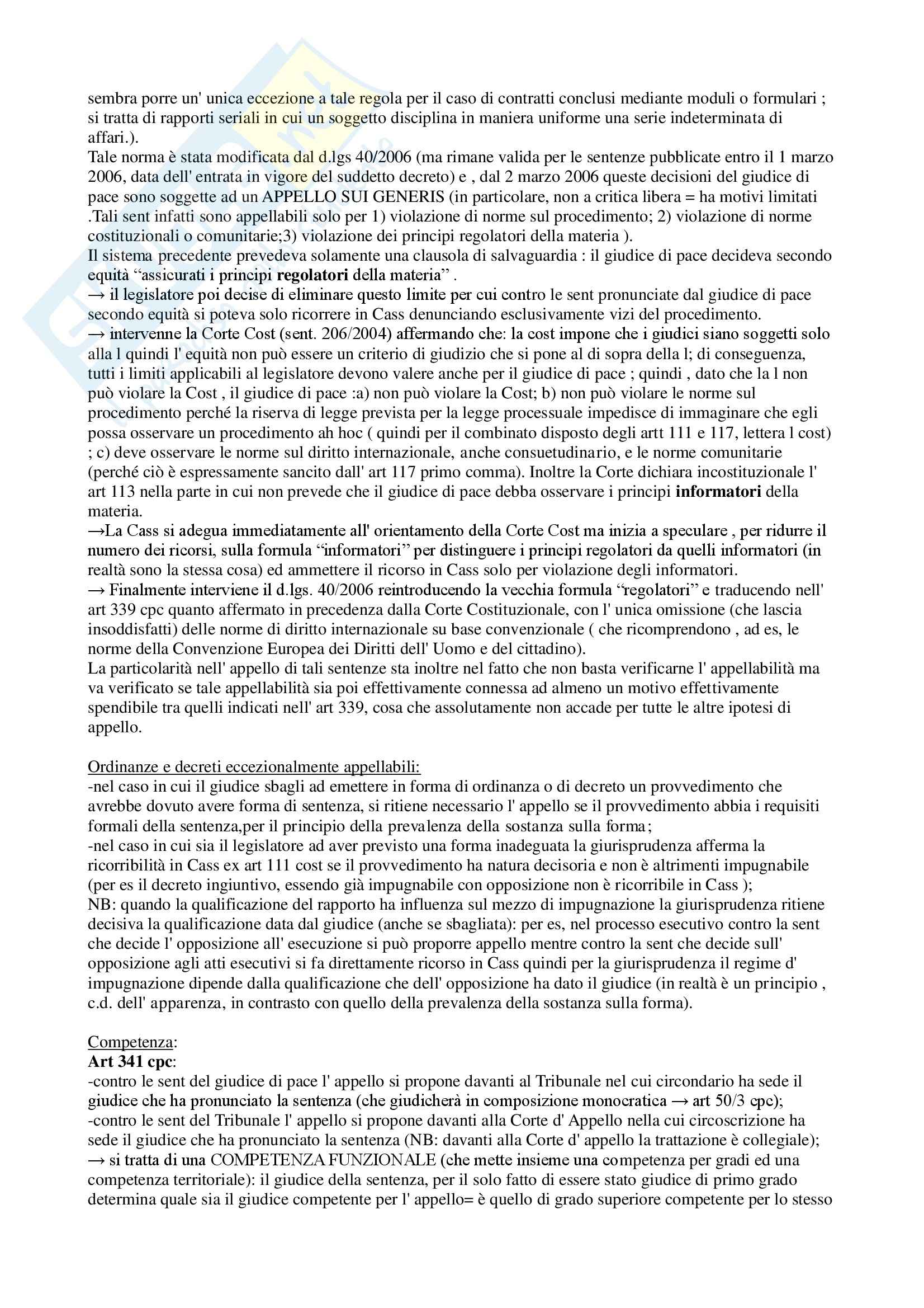 Riassunto esame Diritto, prof. Auletta, libro consigliato Libro Verde Pag. 2