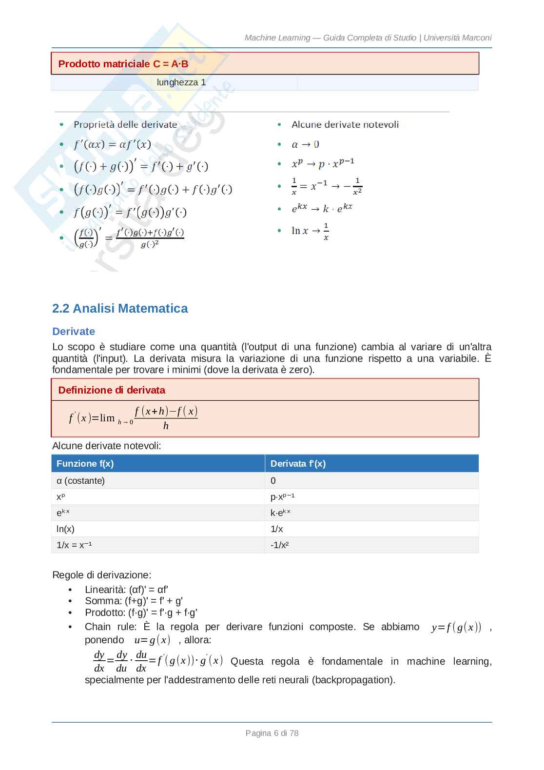 Fondamenti di machine learning Pag. 6