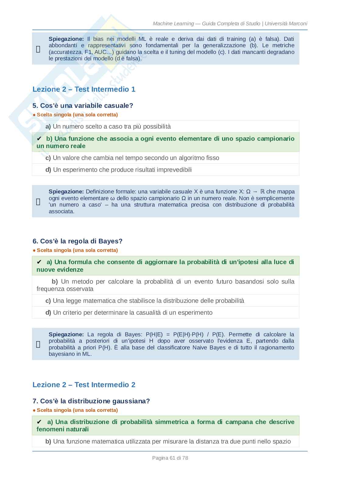 Fondamenti di machine learning Pag. 61