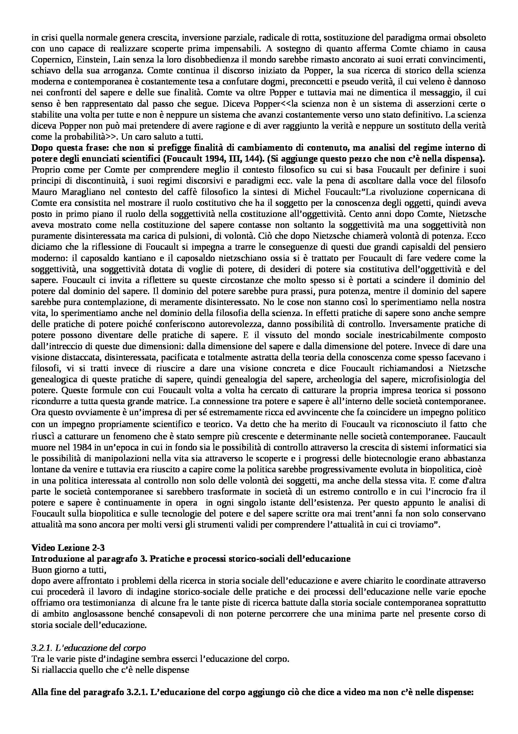 Storia sociale dell'educazione - Appunti Pag. 6