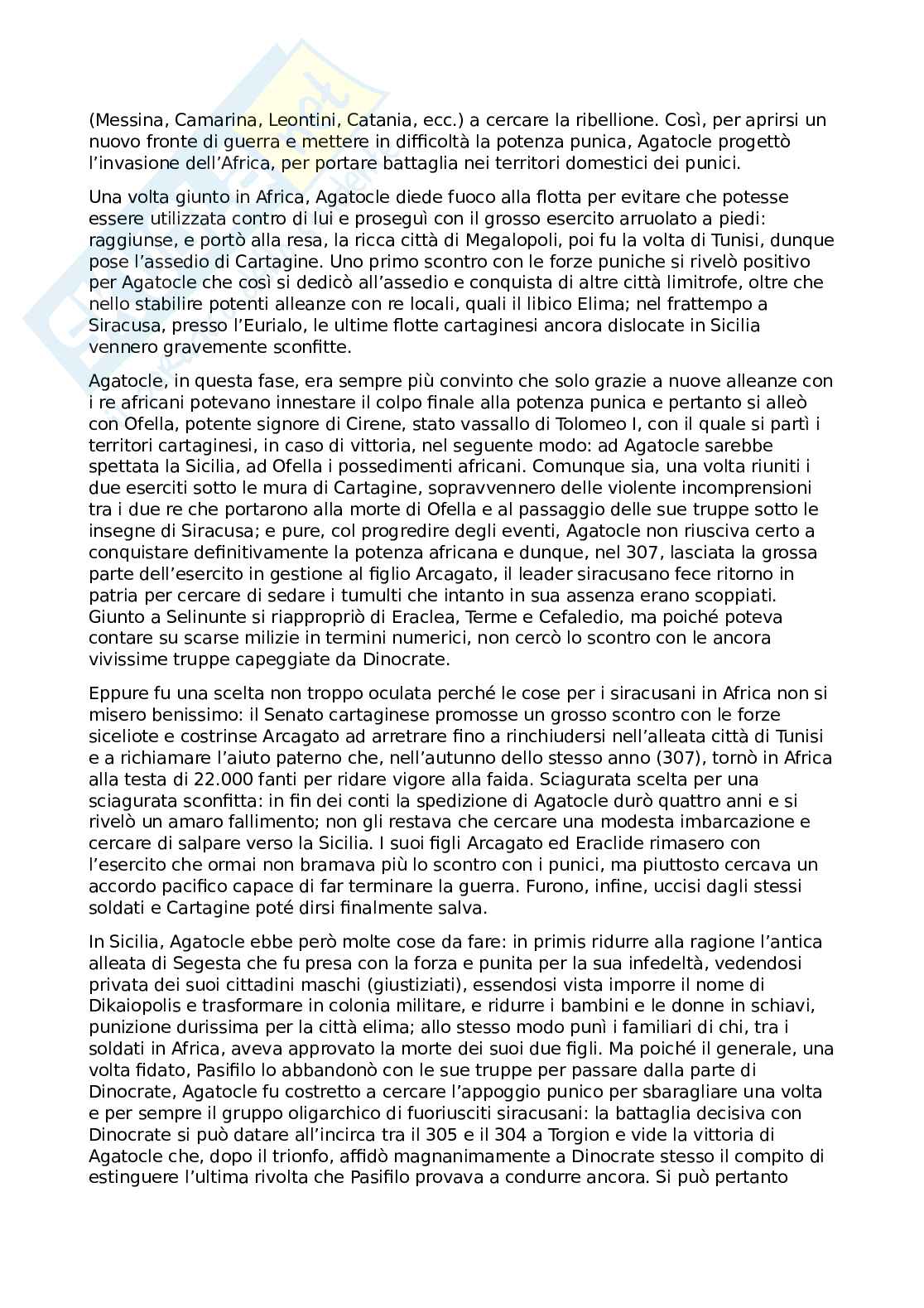 Riassunto esame Storia greca, Prof. Gallo Luigi, libro consigliato Storia greca, Gallo Pag. 11