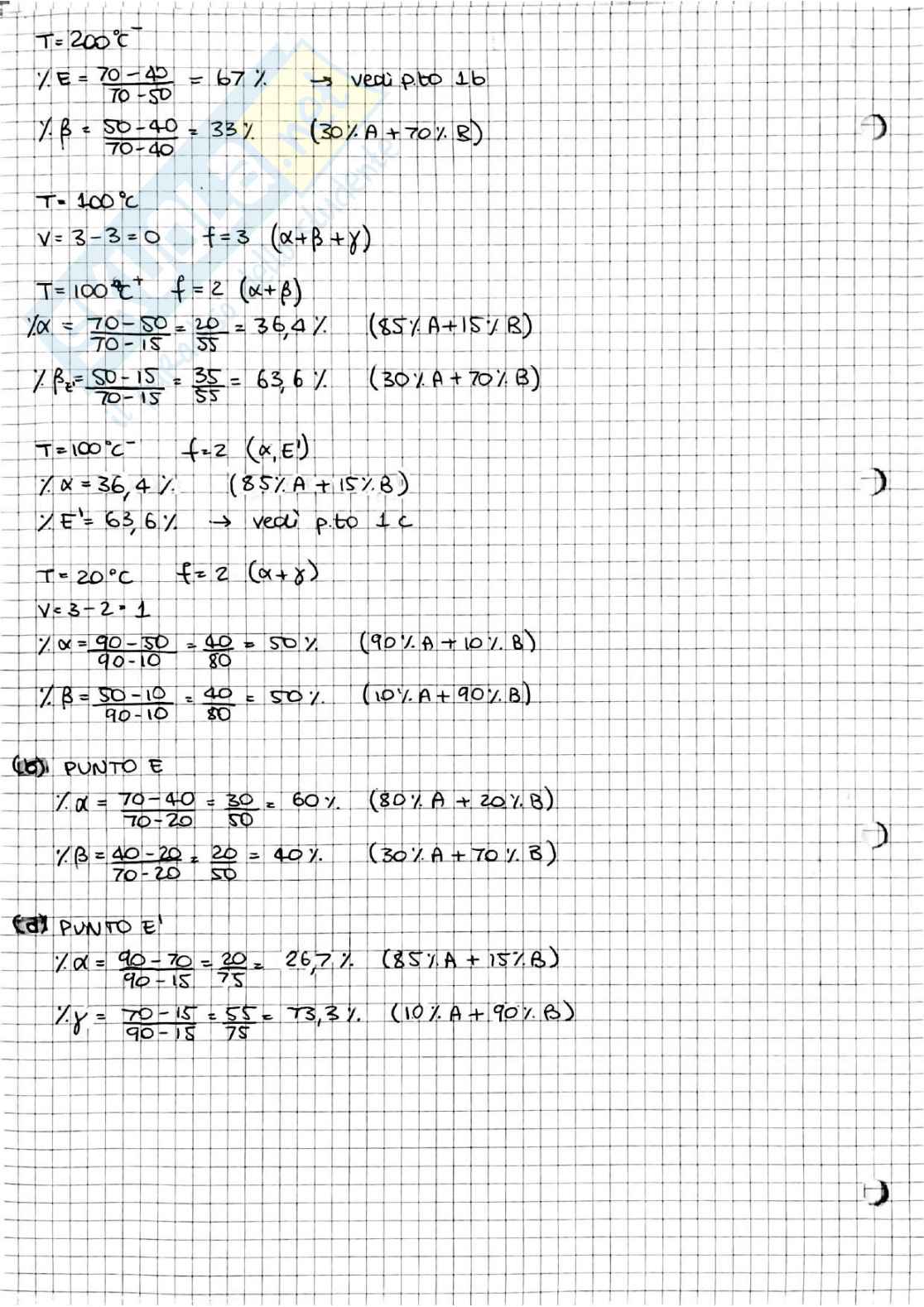 Tecnologia dei materiali e chimica applicata - Esercizi d'esame svolti (1/2) Pag. 11