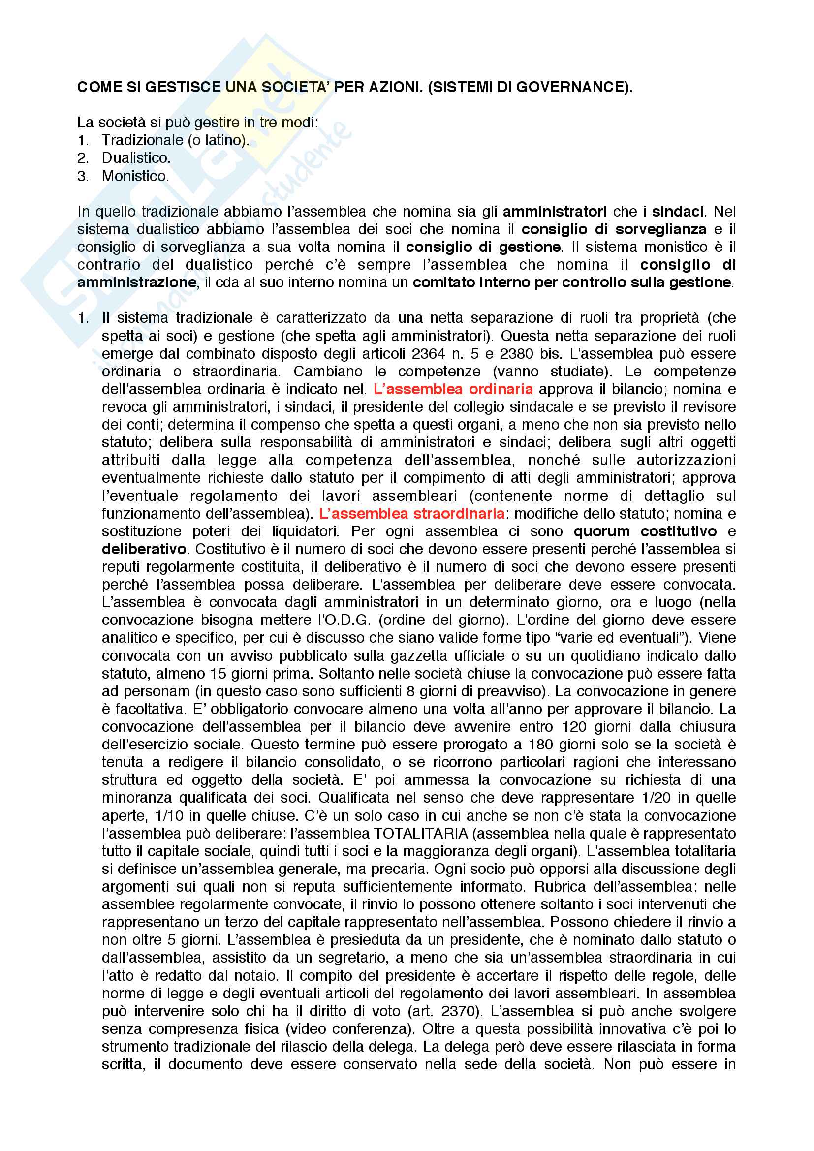 Diritto commerciale pt. 1: società di persone, società di capitali Pag. 26