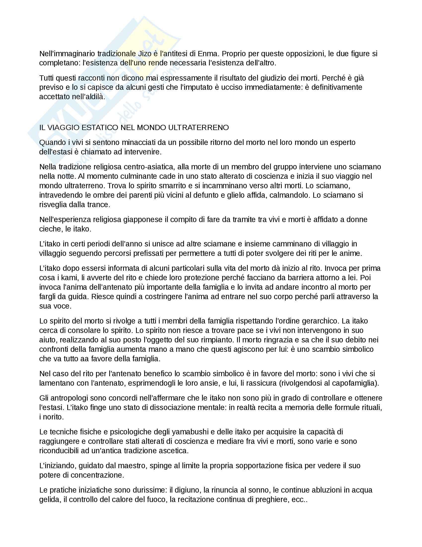 Storia delle religioni e della filosofia del Giappone - sacro Pag. 46