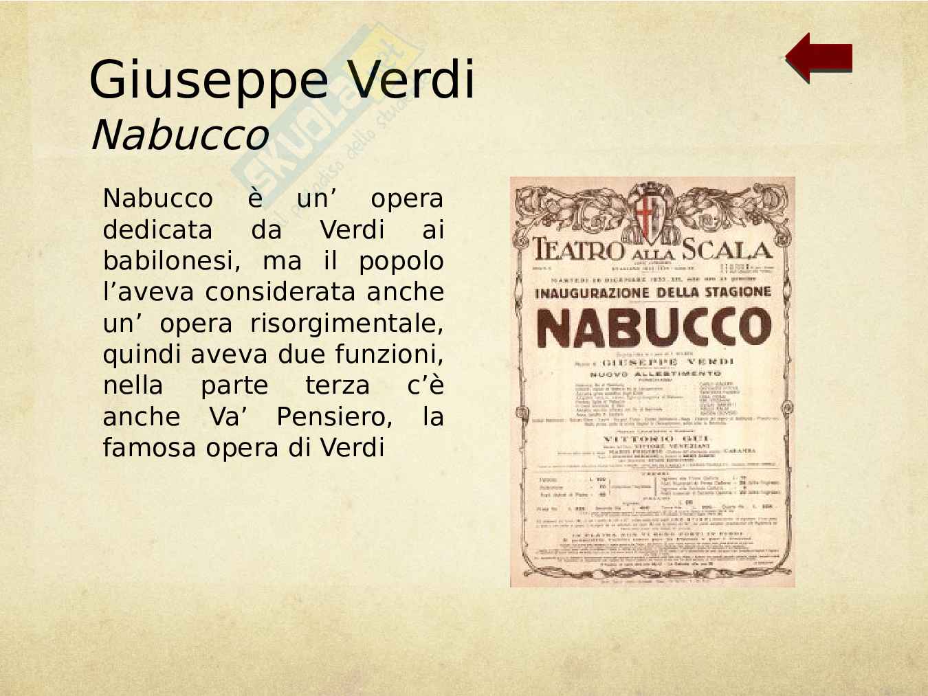 Tesina terza media Giuseppe Verdi Pag. 6