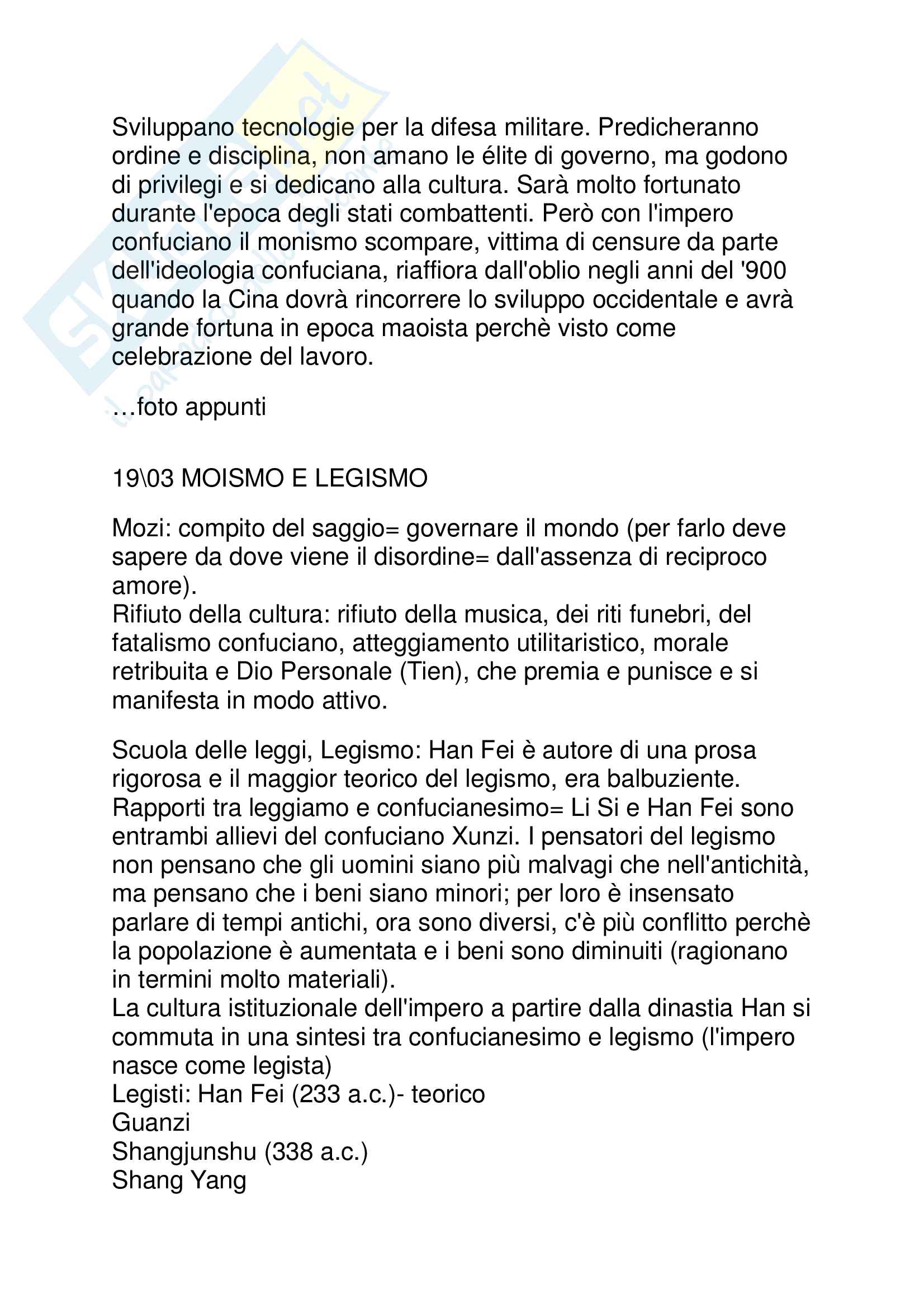 Filosofie dell'Asia Orientale Pag. 21