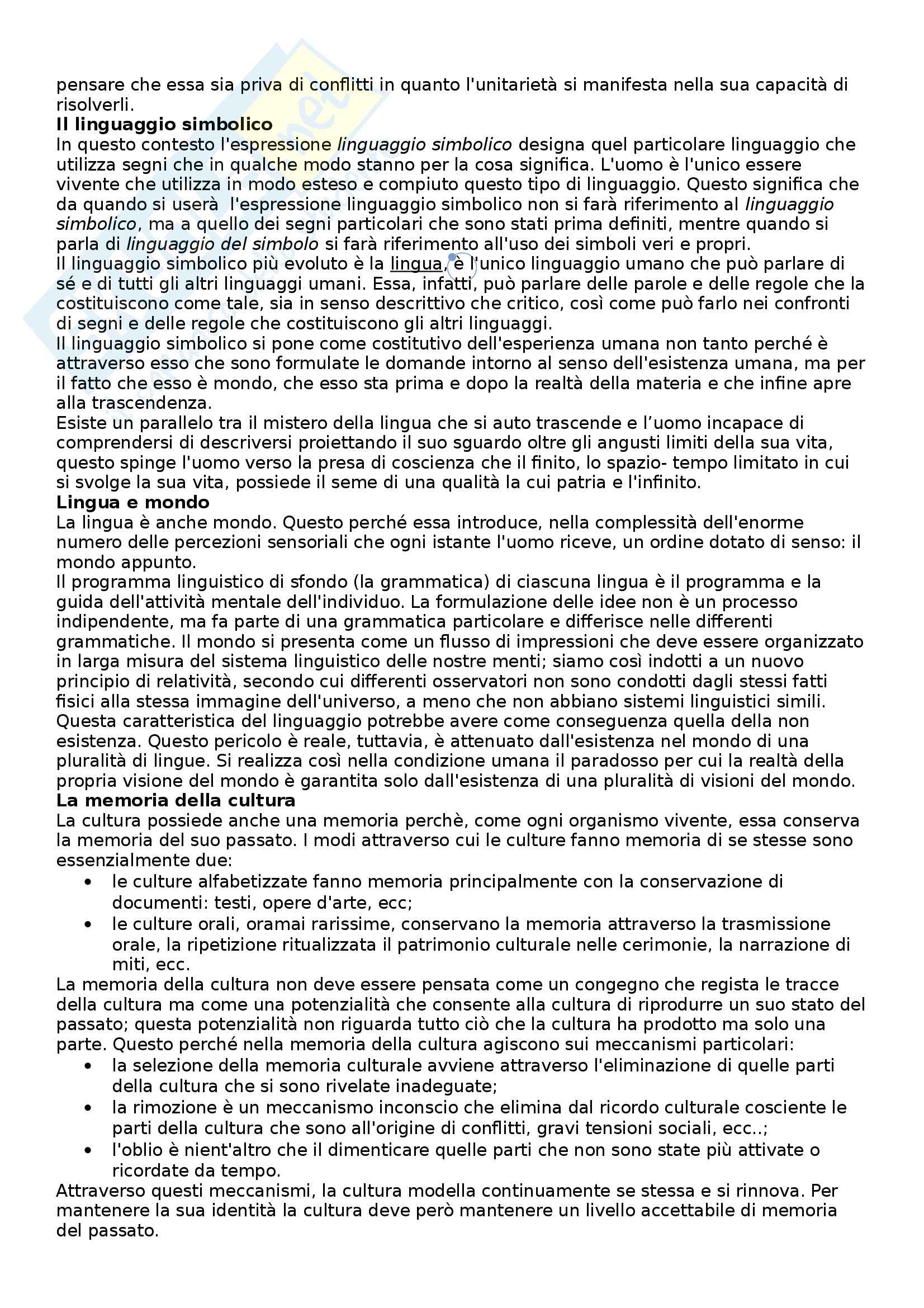 Riassunto esame Pedagogia generale, prof. Pollo, libro consigliato Manuale di pedagogia generale, Pollo Pag. 6