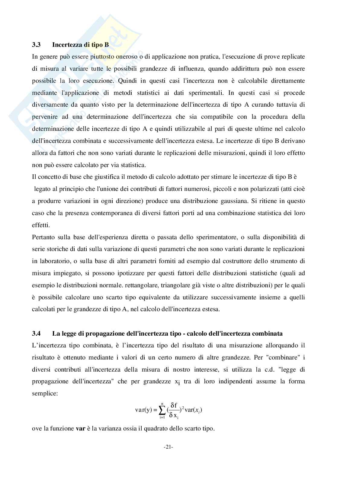 Errori sistematici e random Pag. 21