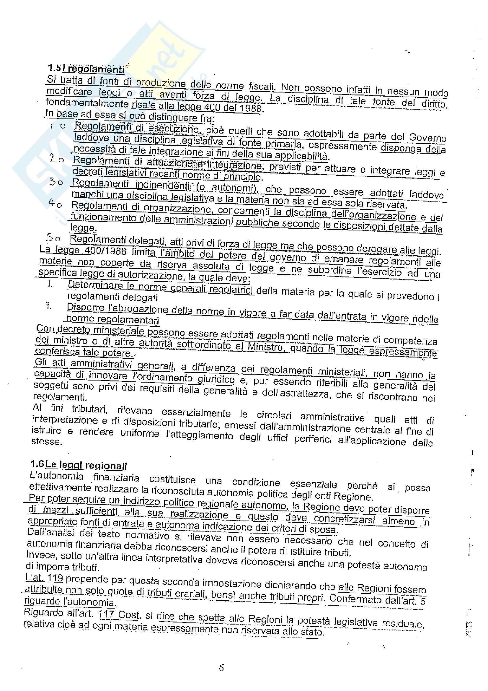 Capacità contributiva Pag. 6
