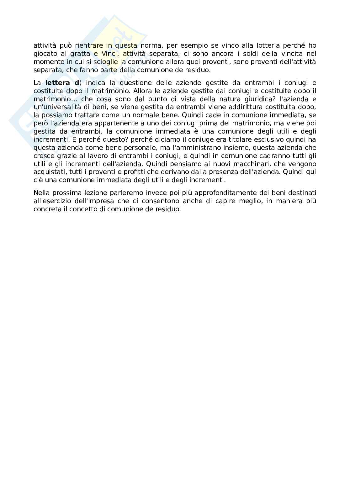 Appunti lezioni di Diritto privato III sui diritti e i doveri dei coniugi Pag. 16