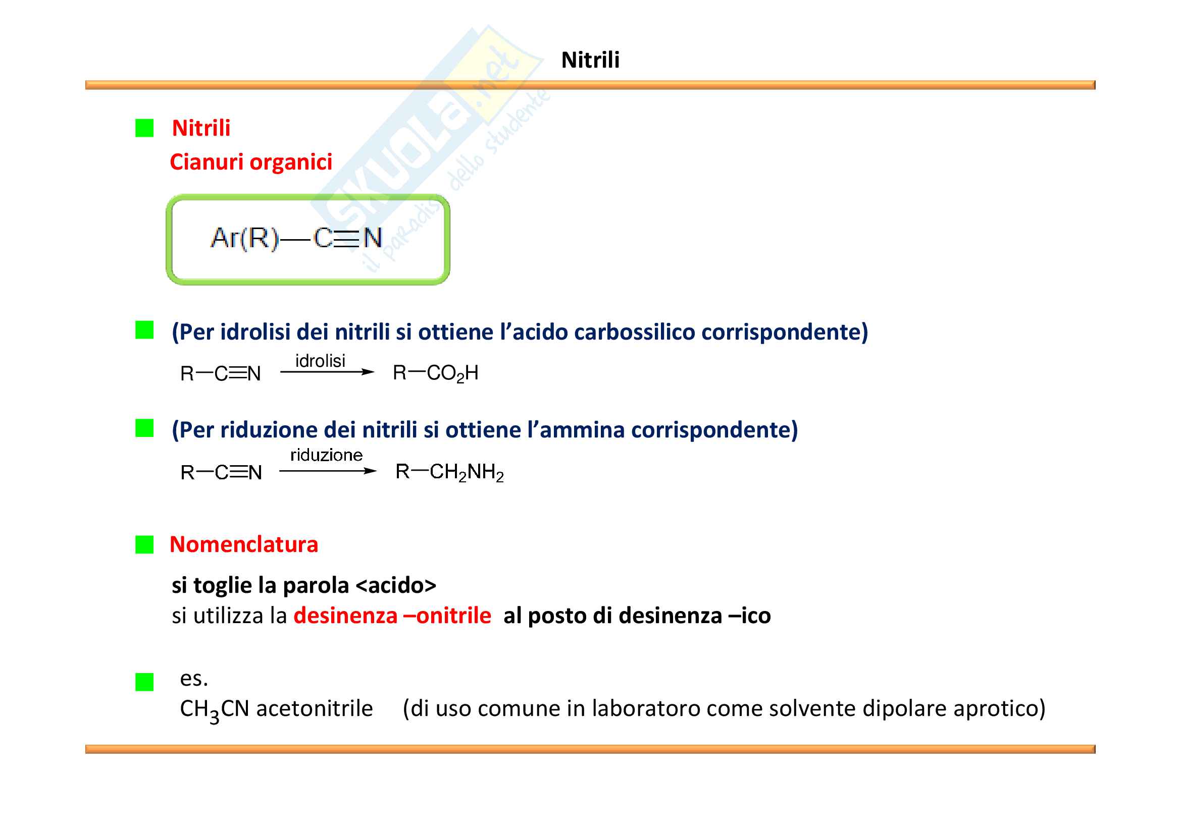 Chimica Organica: Acidi carbossilici e derivati Pag. 56