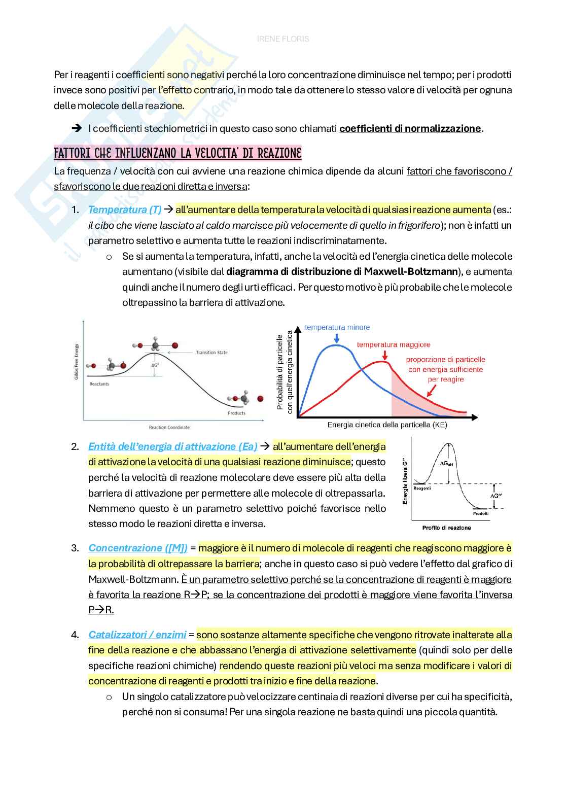 Riassunto esame Chimica generale , Prof. De Gioia Luca, libro consigliato Chimica, Kotz Pag. 46