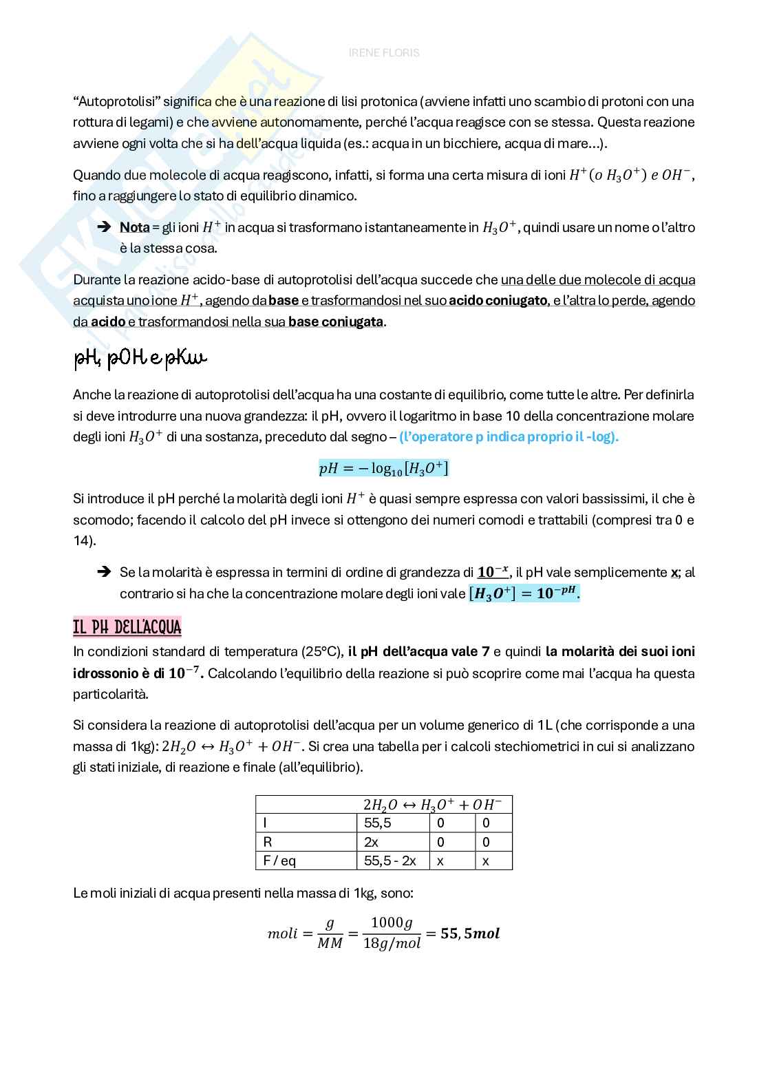Riassunto esame Chimica generale , Prof. De Gioia Luca, libro consigliato Chimica, Kotz Pag. 61