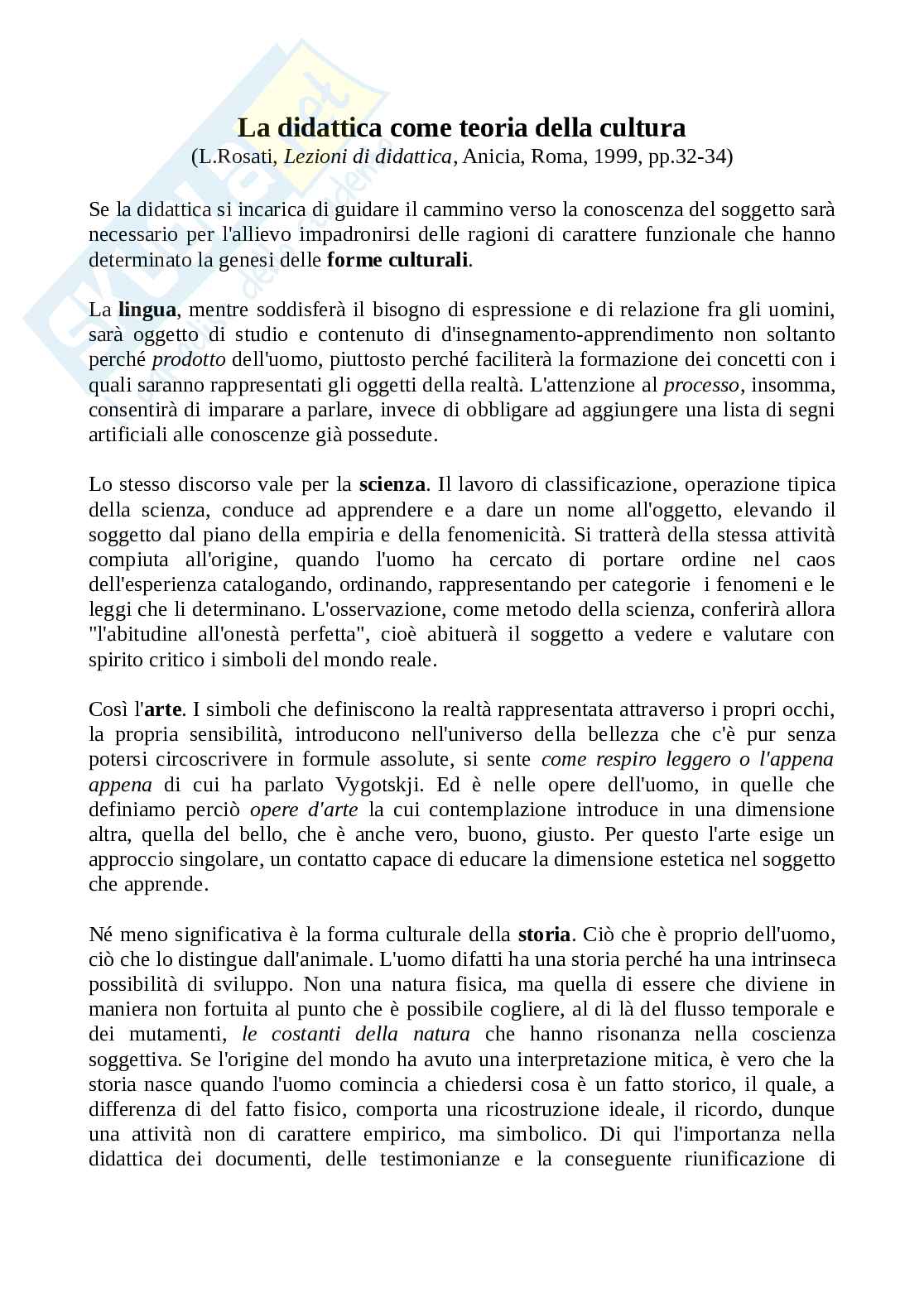 Teoria della cultura Pag. 6
