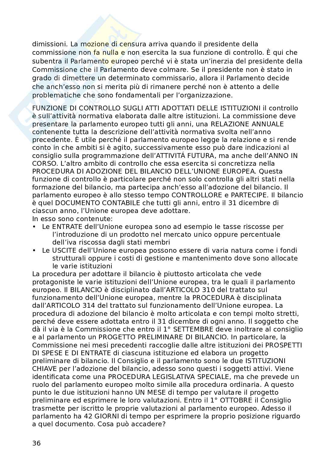 Appunti Diritto dell'Unione Europea Pag. 36