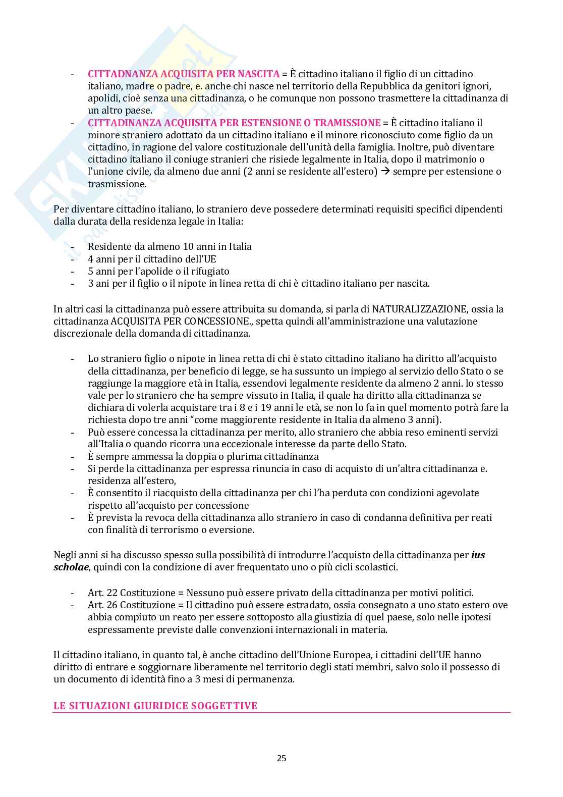 Diritto costituzionale (prima parte) Pag. 26