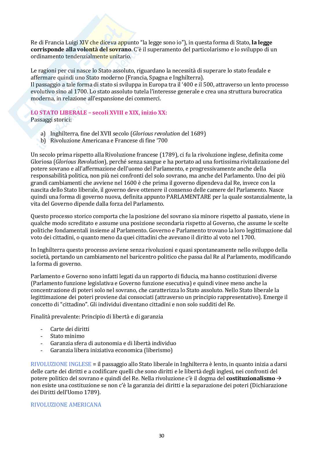 Diritto costituzionale (prima parte) Pag. 31